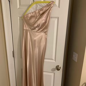 Gold “Lena” Bridesmaids Dress by Jenny Yoo